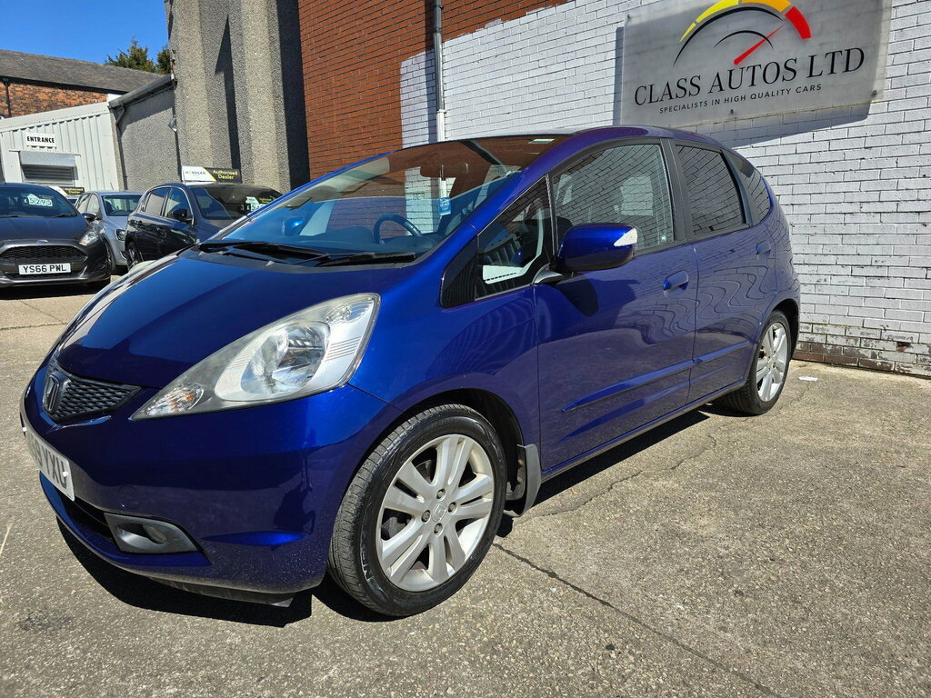 Honda Jazz 1.4 I-vtec Ex I Shift Euro 4 SK59YXU Blue #4
