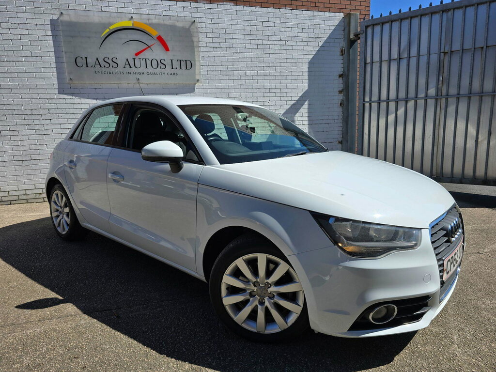 Audi A1 1.4 Tfsi Sport Sportback S Tronic Euro 5 Ss White