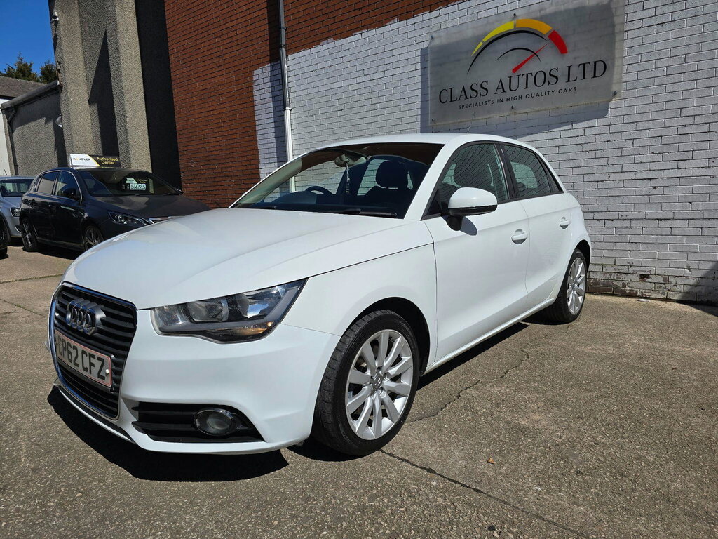 Audi A1 1.4 Tfsi Sport Sportback S Tronic Euro 5 Ss CP62CFZ White #4
