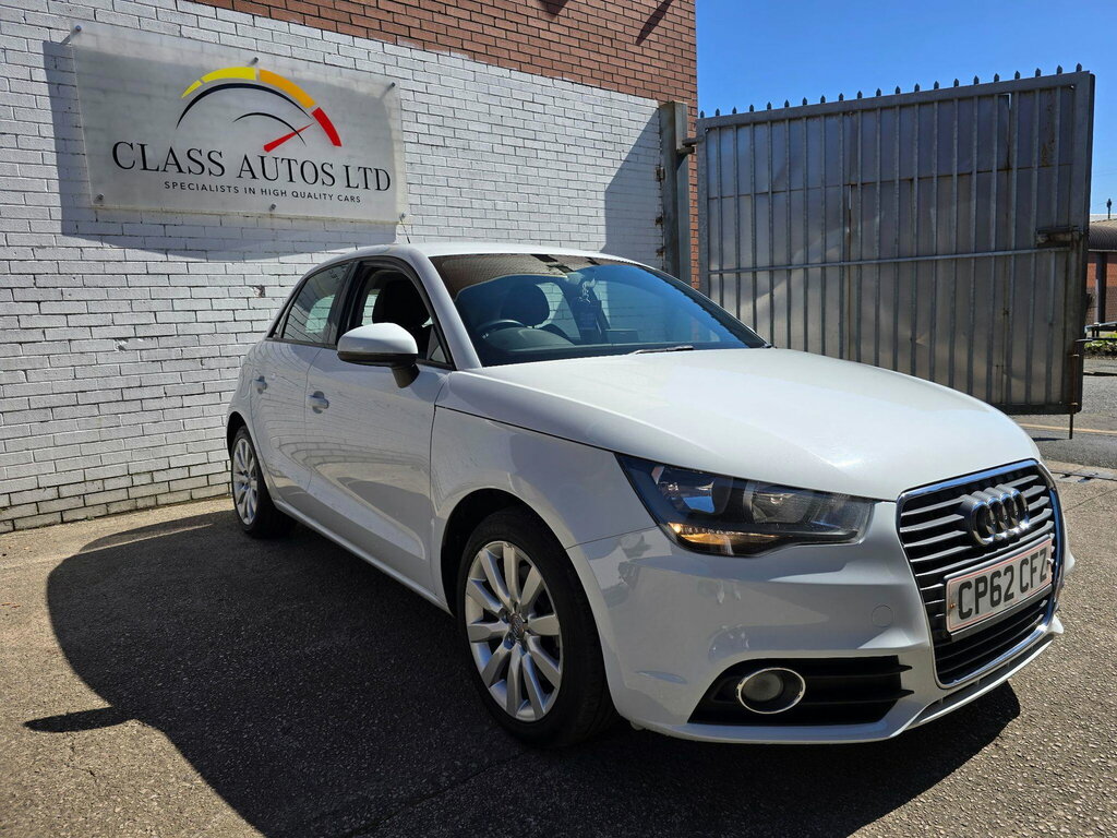 Audi A1 1.4 Tfsi Sport Sportback S Tronic Euro 5 Ss CP62CFZ White #6