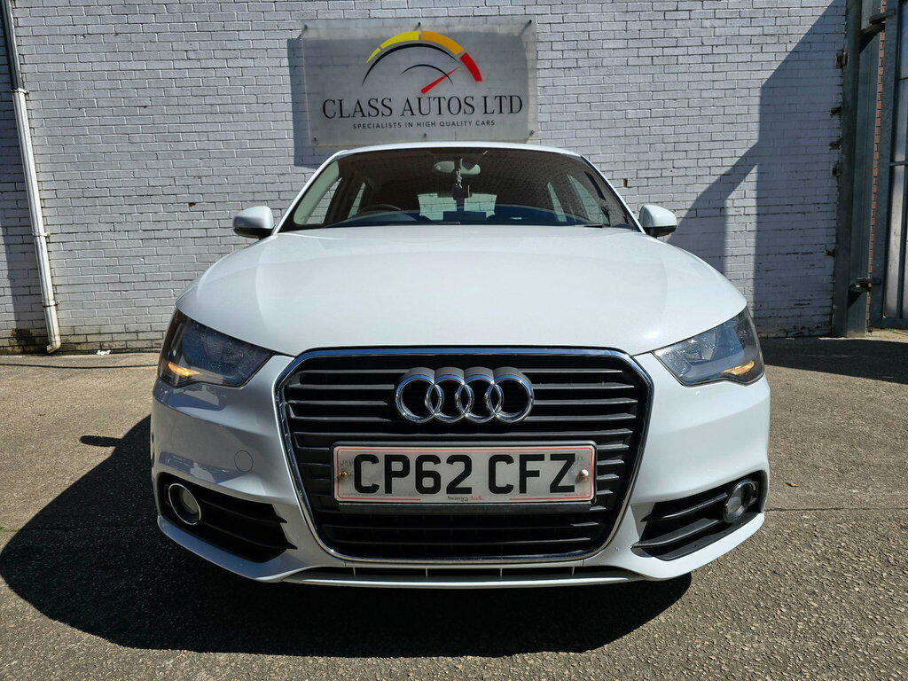 Audi A1 1.4 Tfsi Sport Sportback S Tronic Euro 5 Ss CP62CFZ White #3