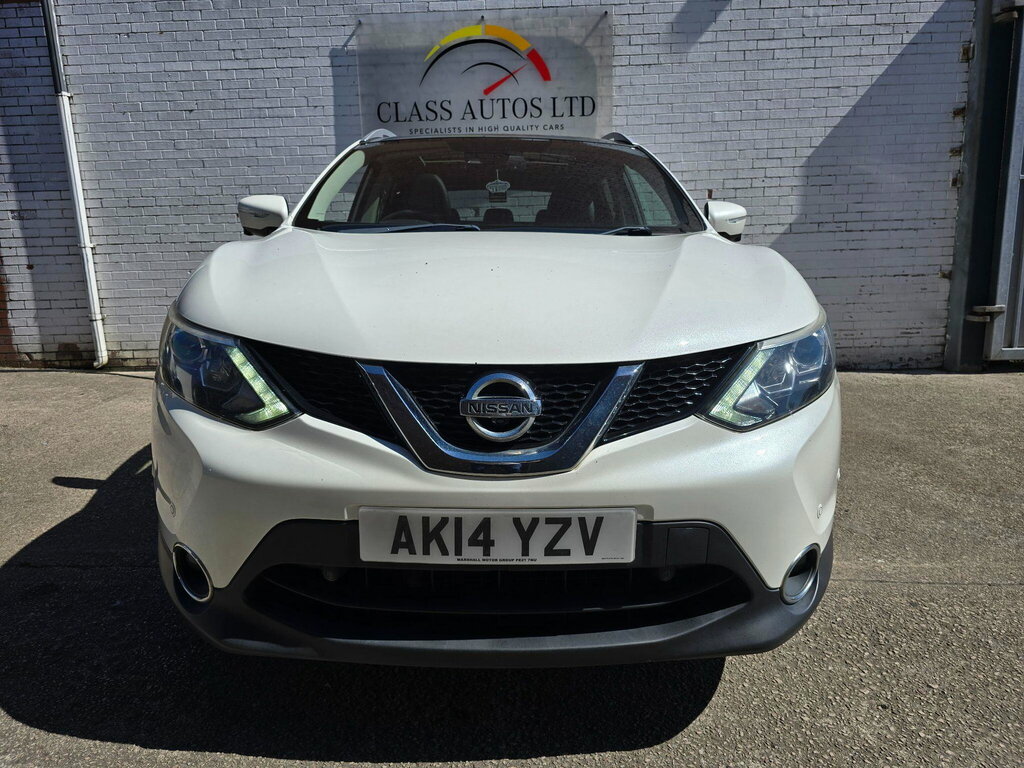 Nissan Qashqai 1.6 Dci Tekna 2Wd Euro 5 Ss AK14YZV White #3