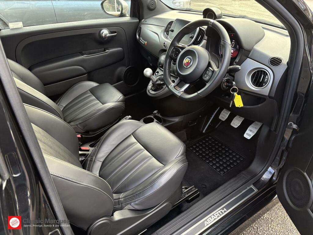 Abarth 595 1.4 T-jet Turismo Cabrio Euro 6 P068LSD Black #2
