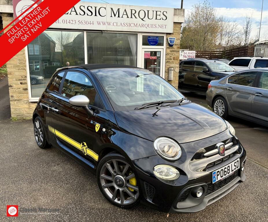 Abarth 595 1.4 T-jet Turismo Cabrio Euro 6 Black