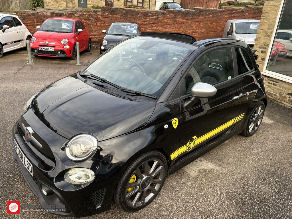 Abarth 595 1.4 T-jet Turismo Cabrio Euro 6 P068LSD Black #5