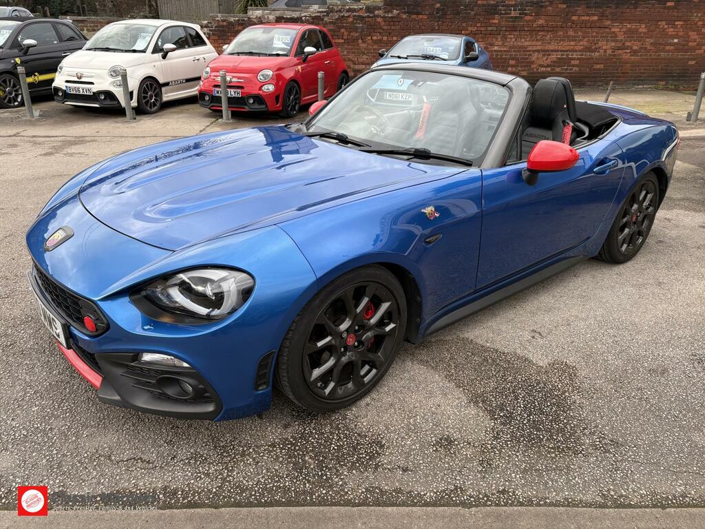 Abarth 124 Spider 1.4 Multiair Convertible Euro 6 1 Blue #3