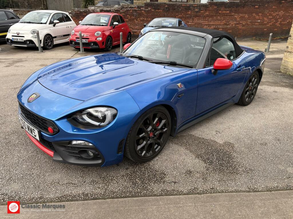 Abarth 124 Spider 1.4 Multiair Convertible Euro 6 1 Blue #4