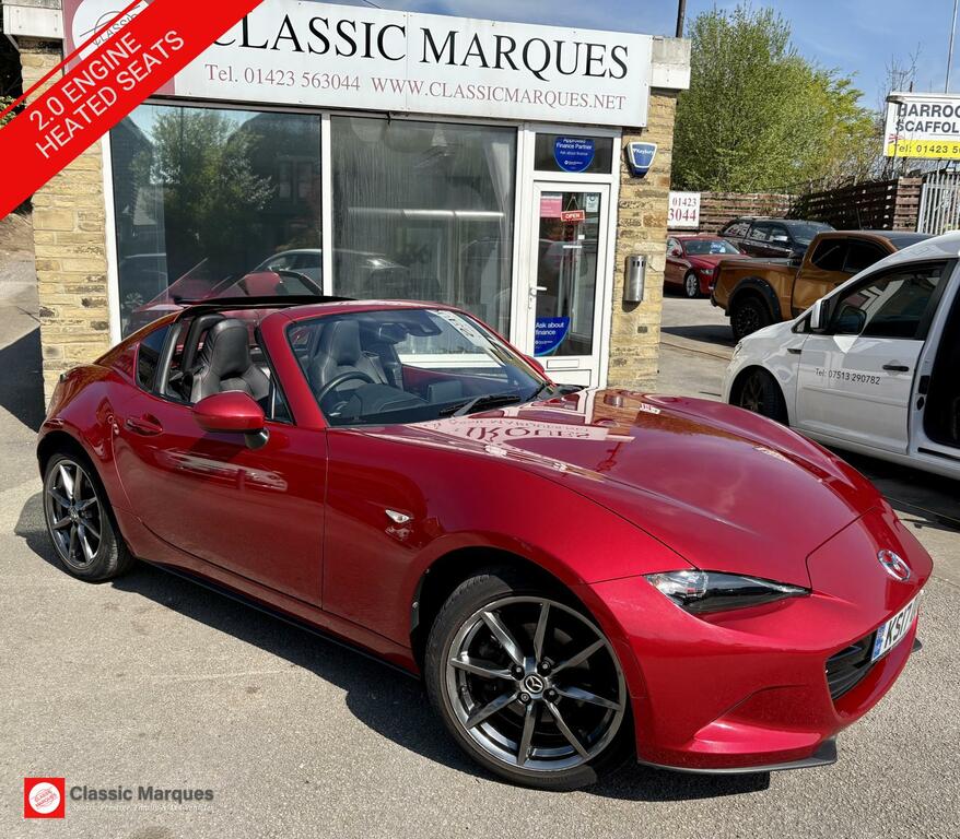 Mazda MX-5 RF 2.0 Skyactiv-g Sport Nav Convertible Ma Red
