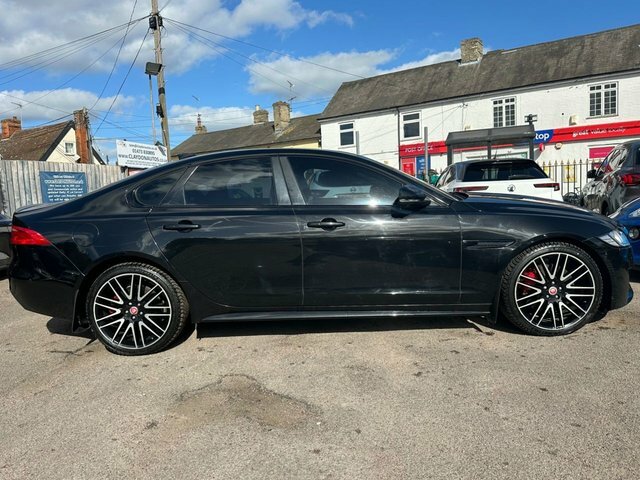 Jaguar XF 3.0D V6 S Saloon Euro 6 Ss BG66YFW Black #3