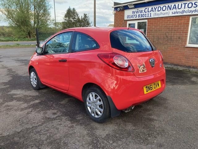 Ford KA 1.2 Studio Hatchback 69 Ps New Red #4