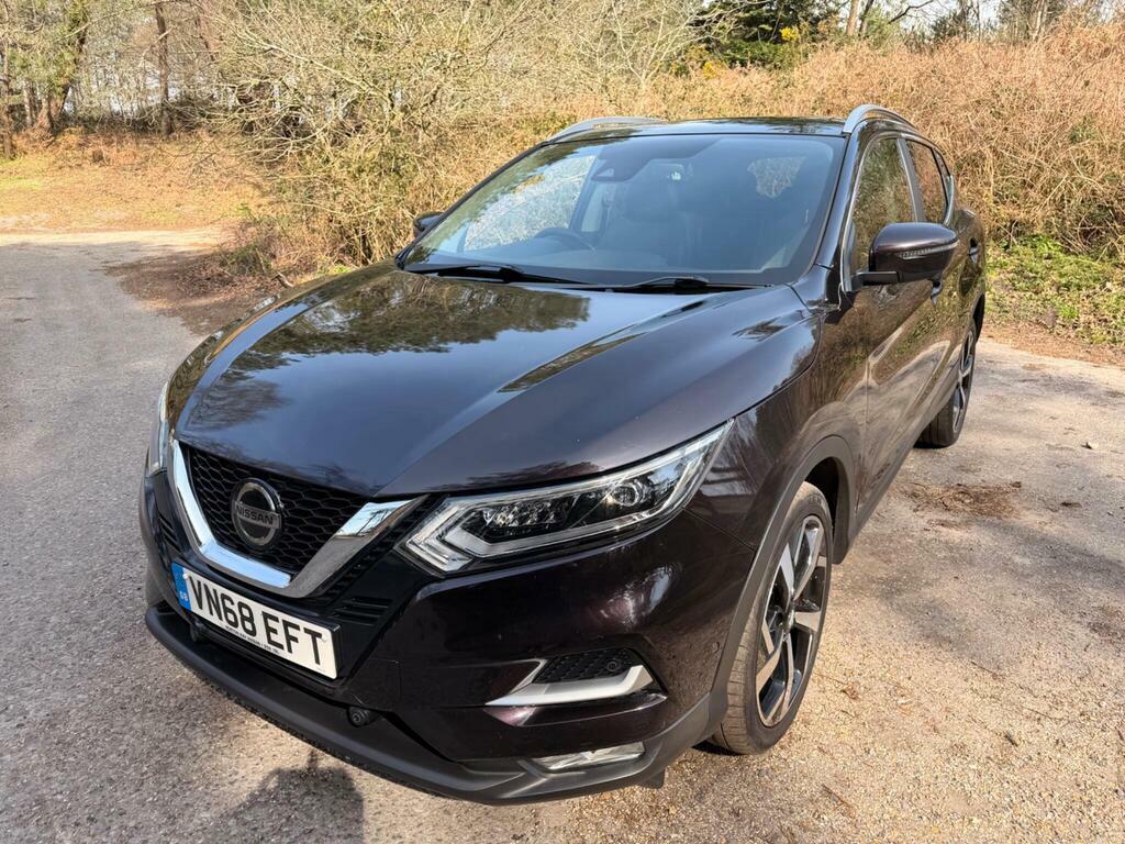 Nissan Qashqai 1.5 Dci Tekna Euro 6 S S VN68EFT Black #3
