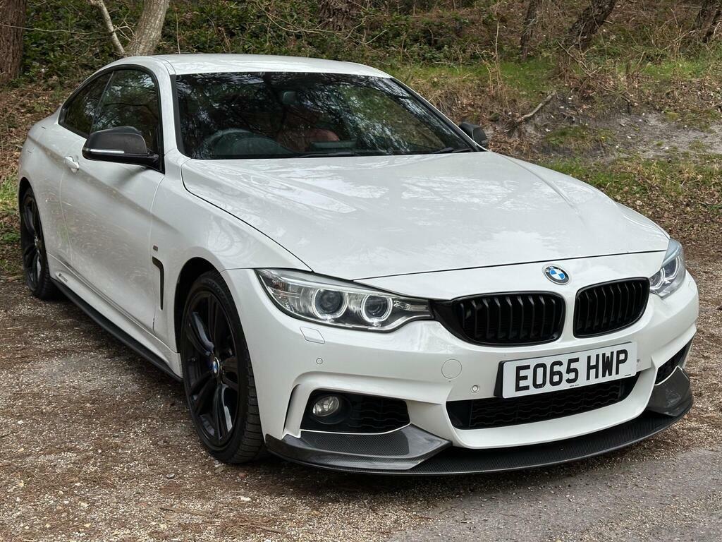 BMW 4 Series 3.0 430D M Sport Xdrive Euro 6 S S White #2