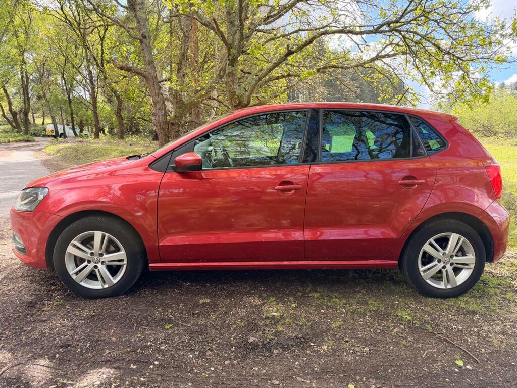 Volkswagen Polo 1.2 Tsi Bluemotion Tech Match Euro 6 S S WV17MXZ Red #5