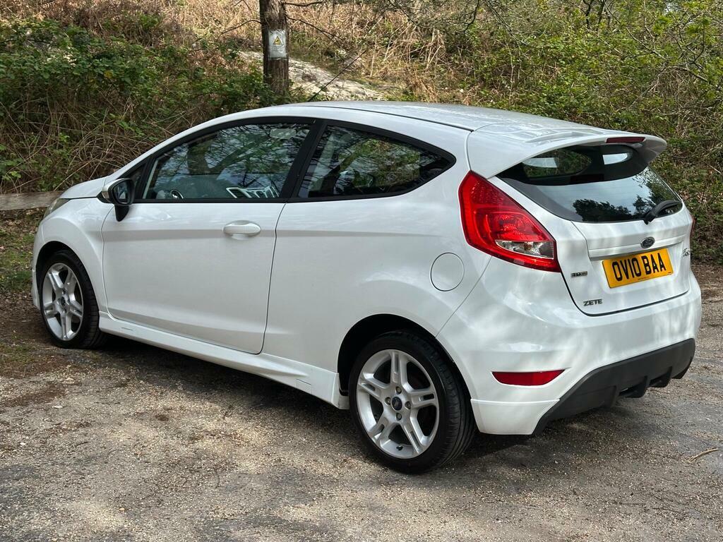 Ford Fiesta 1.6 Tdci Zetec S White #6