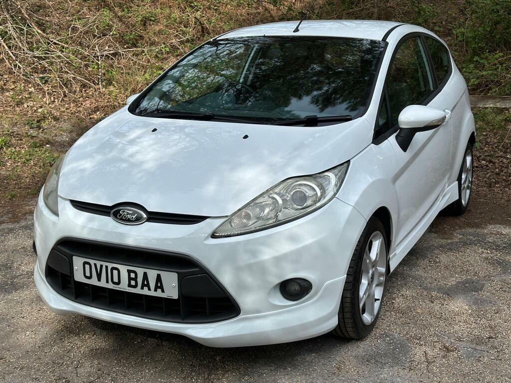 Ford Fiesta 1.6 Tdci Zetec S White #4