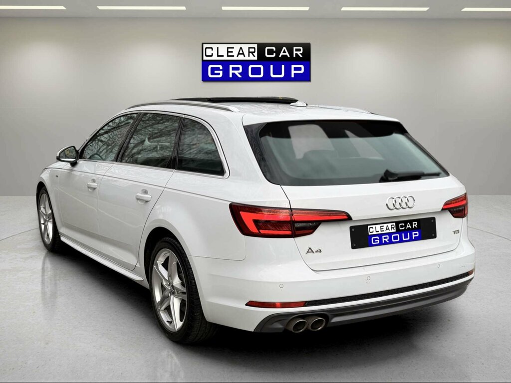 Audi A4 2.0 A4 S Line Tdi WD16CSZ White #6