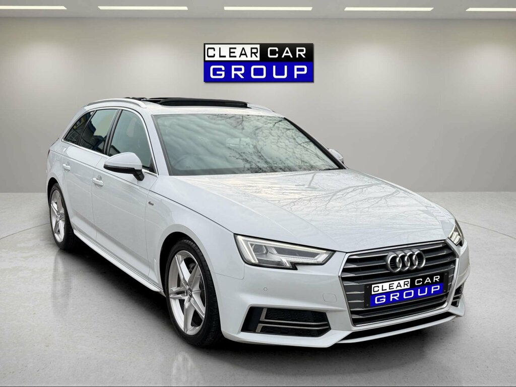 Audi A4 2.0 A4 S Line Tdi WD16CSZ White #2