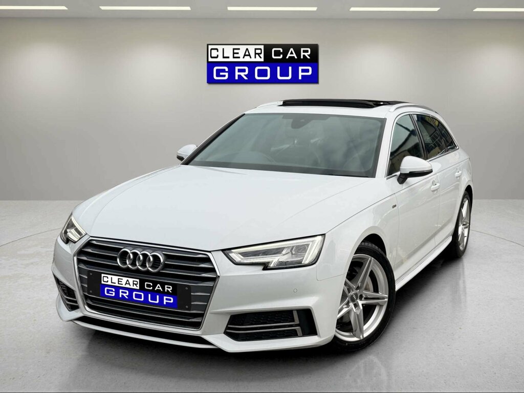 Audi A4 2.0 A4 S Line Tdi White