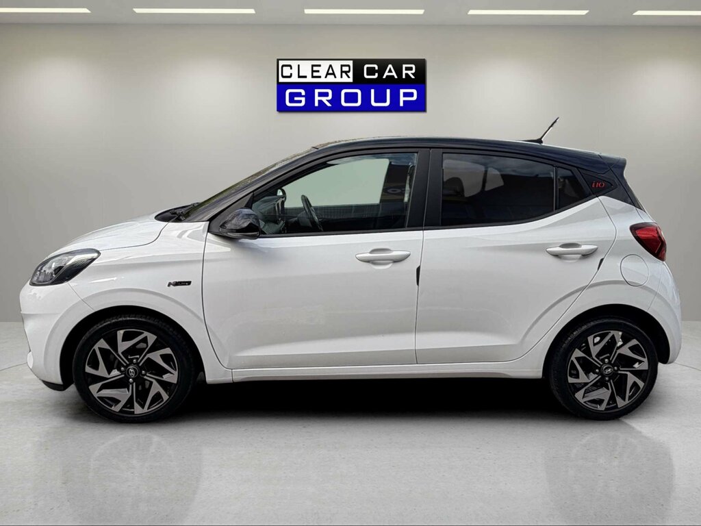 Hyundai I10 1.0 I10 N Line Tgdi White #4
