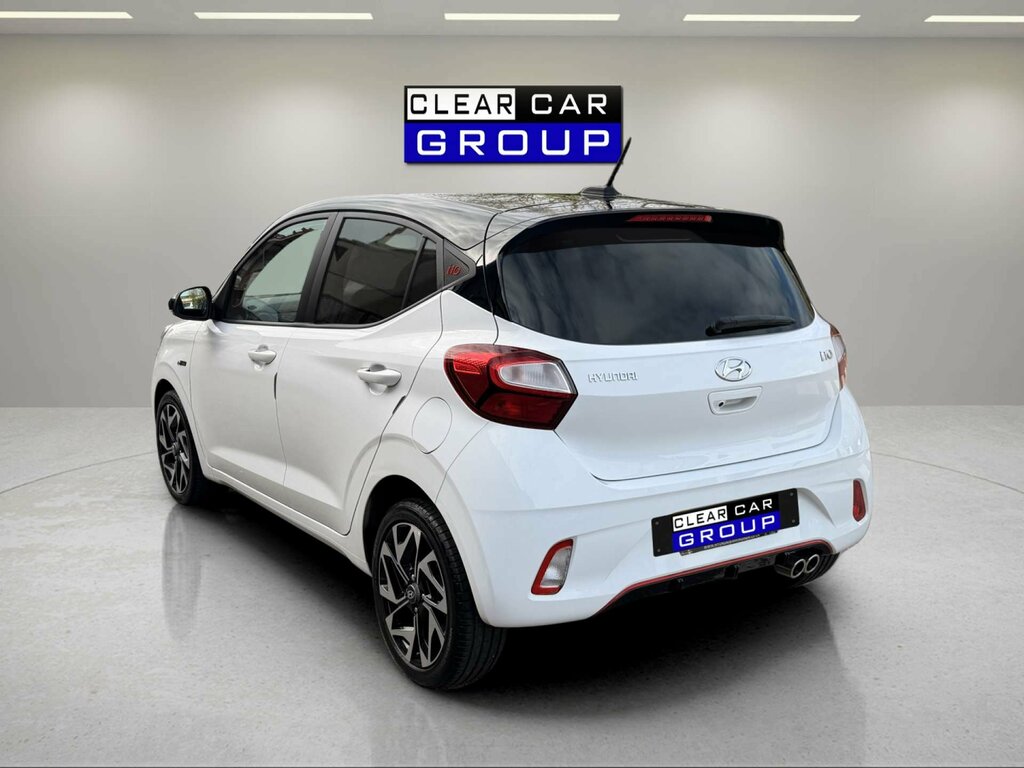 Hyundai I10 1.0 I10 N Line Tgdi White #3
