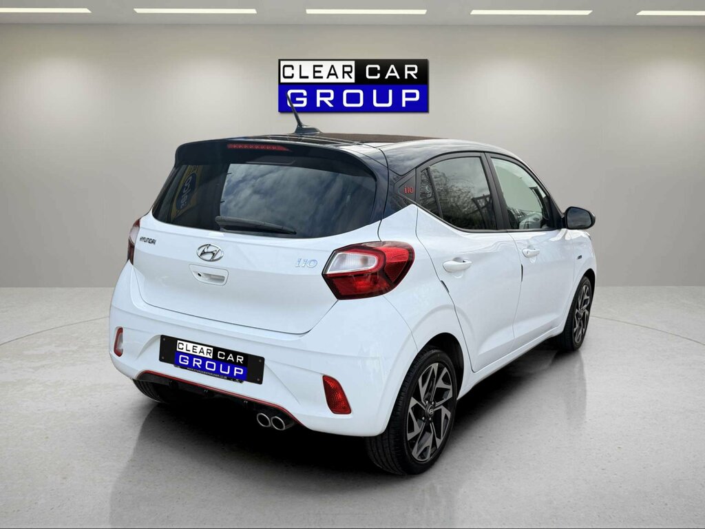 Hyundai I10 1.0 I10 N Line Tgdi White #5