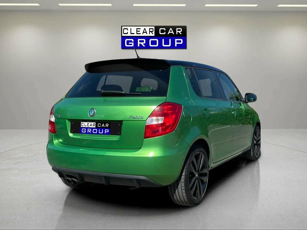 Skoda Fabia 1.4 Fabia Vrs CX11PZZ Green #5