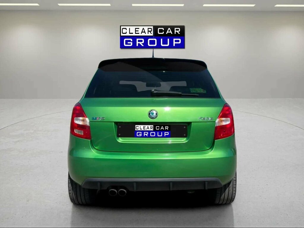 Skoda Fabia 1.4 Fabia Vrs CX11PZZ Green #4