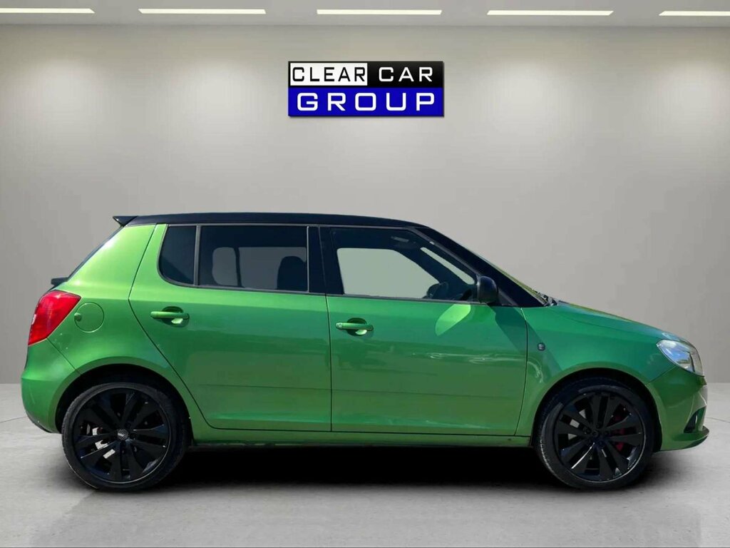 Skoda Fabia 1.4 Fabia Vrs CX11PZZ Green #6