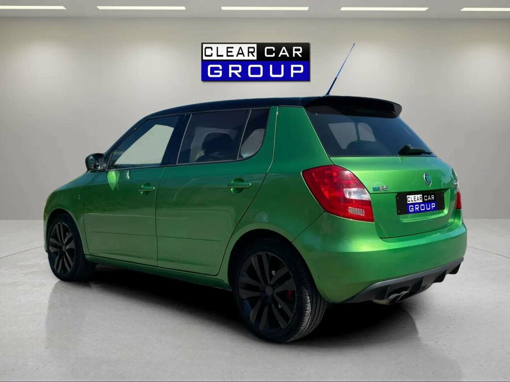 Skoda Fabia 1.4 Fabia Vrs CX11PZZ Green #3