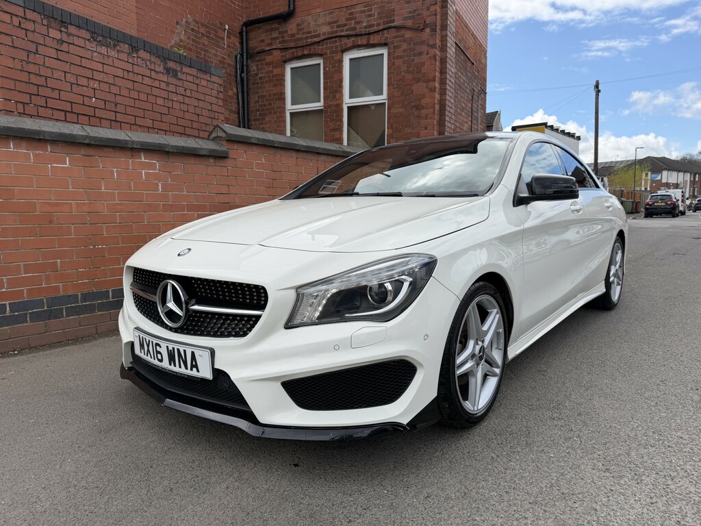 Mercedes-Benz CLA Class 2.1 Cla200d Amg Sport White #5