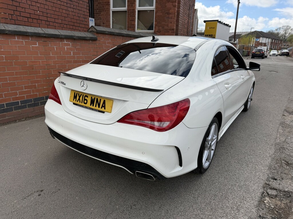 Mercedes-Benz CLA Class 2.1 Cla200d Amg Sport White #3