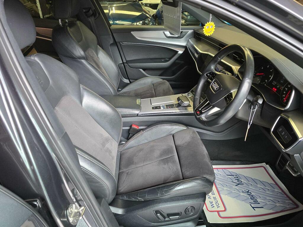 Audi A6 Saloon Saloon 2.0 Tdi 40 S Line S Tronic Quattro Euro 6 YY69FEX Grey #6