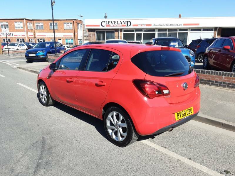 Vauxhall Corsa 1.4 Sport Ac - 2018 68 BV68GBU Red #3