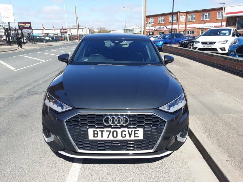 Audi A3 35 Tfsi Sport - 2020 70 BT70GVE Grey #2