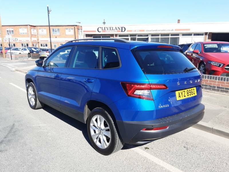 Skoda Karoq 1.5 Tsi Se Technology - 2021 21 AYZ8960 Blue #4