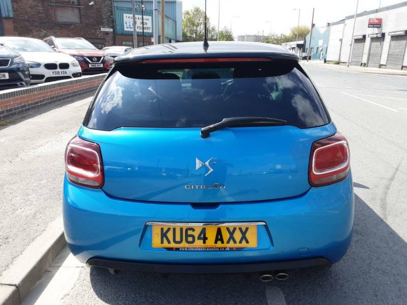 Citroen DS3 1.6 Bluehdi Dsire - 2014 64 KU64AXX Blue #3