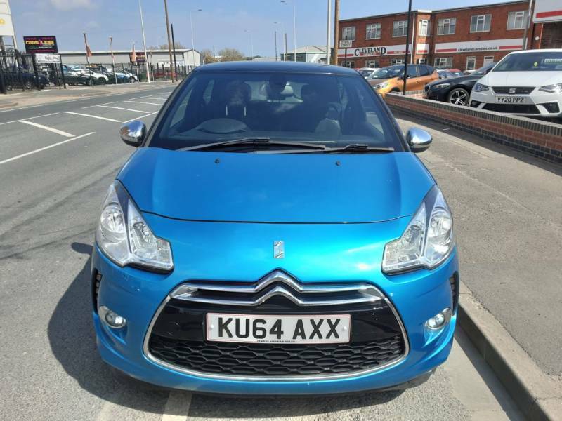 Citroen DS3 1.6 Bluehdi Dsire - 2014 64 KU64AXX Blue #2