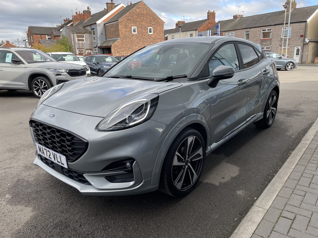 Ford Puma 1.0 Ecoboost Hybrid Mhev 155 St-line X MA72VLL Silver #3