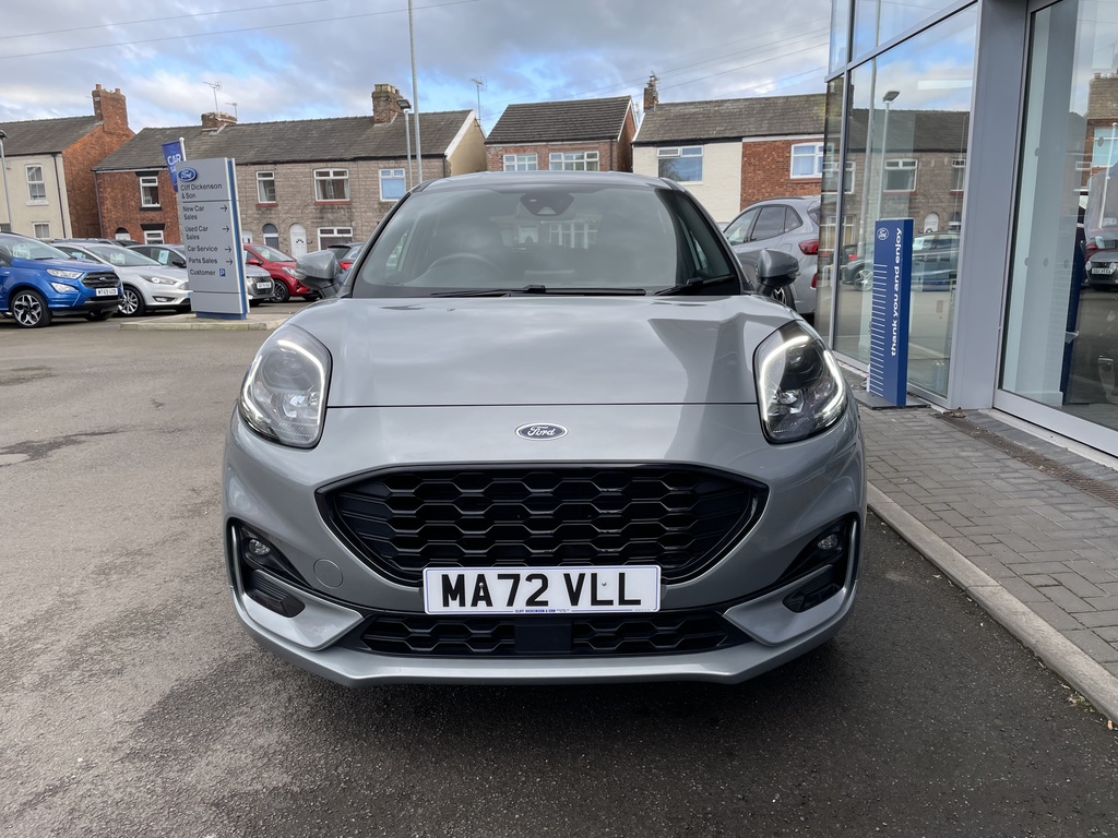 Ford Puma 1.0 Ecoboost Hybrid Mhev 155 St-line X MA72VLL Silver #2
