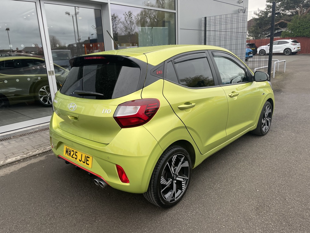 Hyundai I10 1.0T 90 N Line Nav MW25JJE Green #6