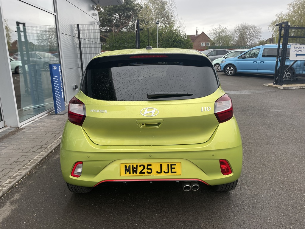 Hyundai I10 1.0T 90 N Line Nav MW25JJE Green #5