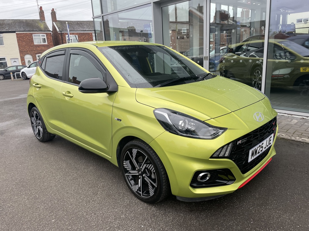 Hyundai I10 1.0T 90 N Line Nav Green