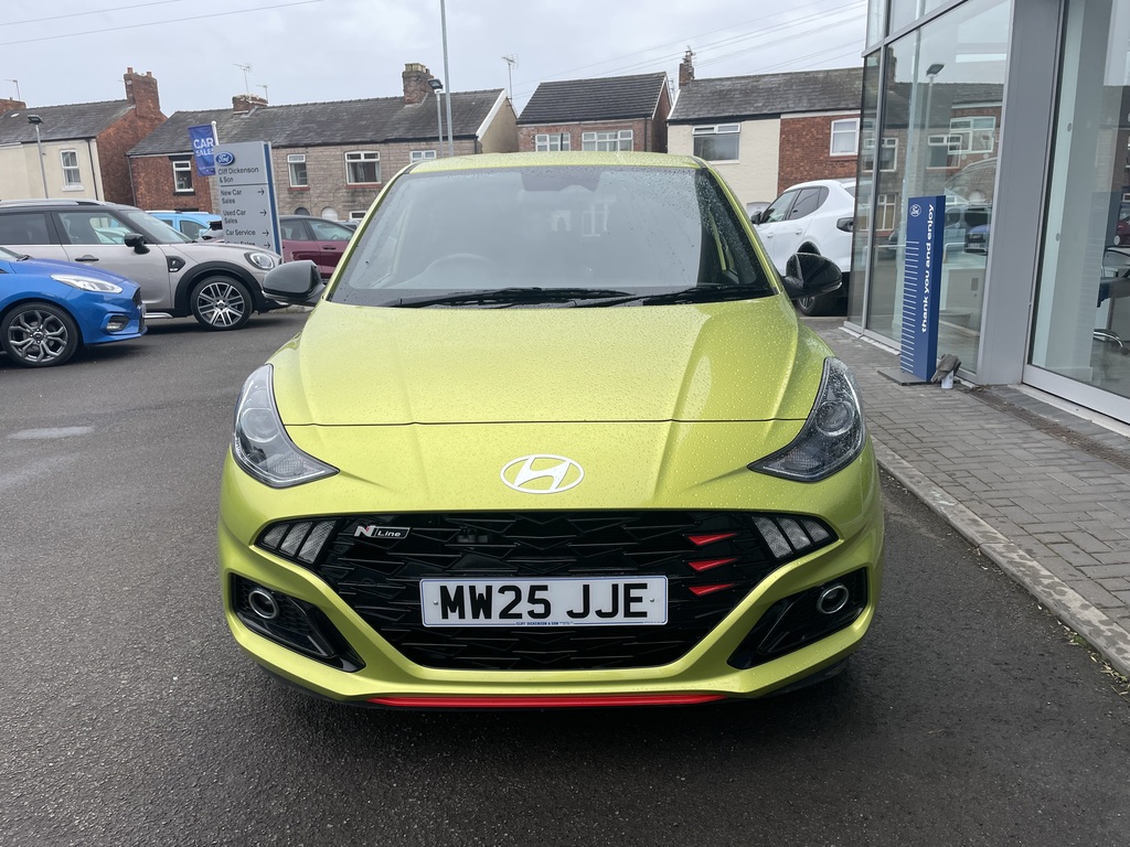 Hyundai I10 1.0T 90 N Line Nav MW25JJE Green #2