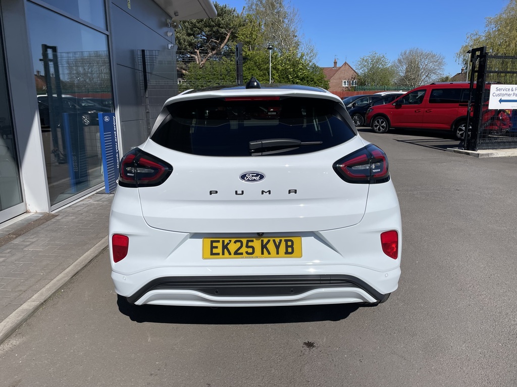 Ford Puma 1.0 Ecoboost Hybrid Mhev St-line X Dct EK25KYB White #6