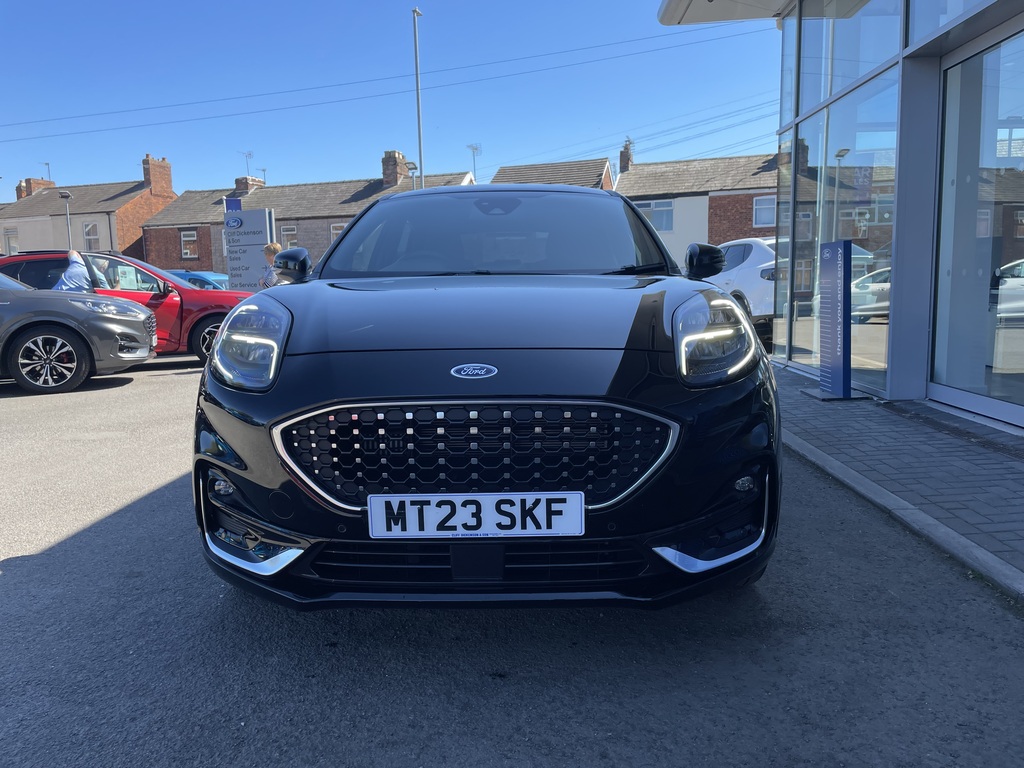 Ford Puma 1.0 Ecoboost Hybr Mhev 155 St-line Vignale Dct MT23SKF Black #2