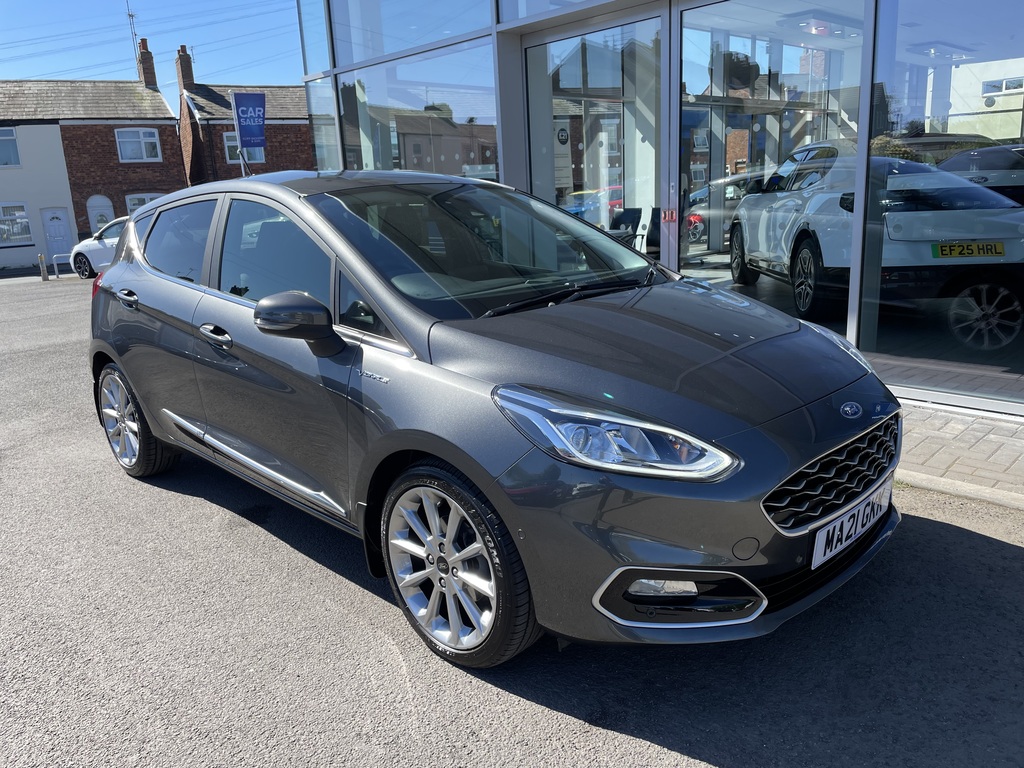 Ford Fiesta 1.0 Ecoboost Hybrid Mhev 125 Vignale Edition MA21GKK Grey