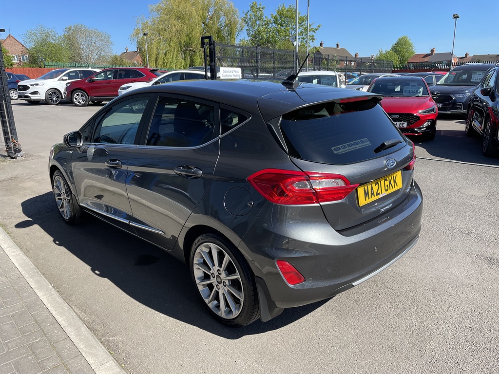 Ford Fiesta 1.0 Ecoboost Hybrid Mhev 125 Vignale Edition MA21GKK Grey #4
