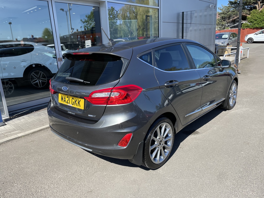 Ford Fiesta 1.0 Ecoboost Hybrid Mhev 125 Vignale Edition MA21GKK Grey #6