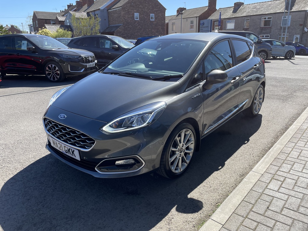 Ford Fiesta 1.0 Ecoboost Hybrid Mhev 125 Vignale Edition MA21GKK Grey #3