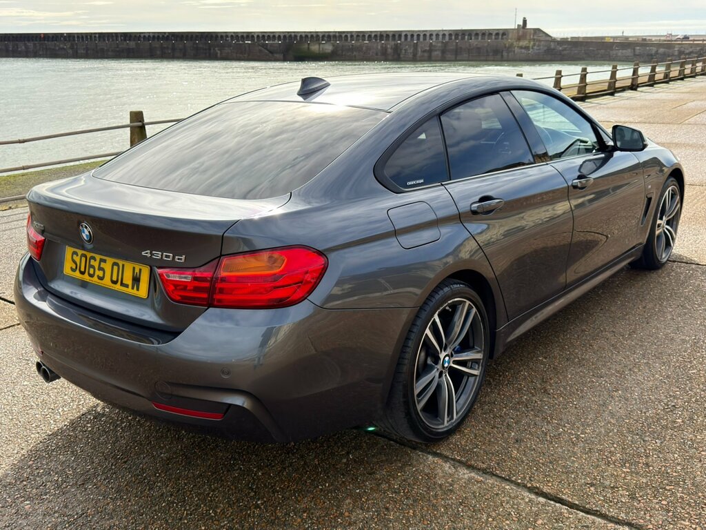 BMW 4 Series Gran Coupe 3.0 430D M Sport Hatchback Xdrive SO65OLW Grey #6